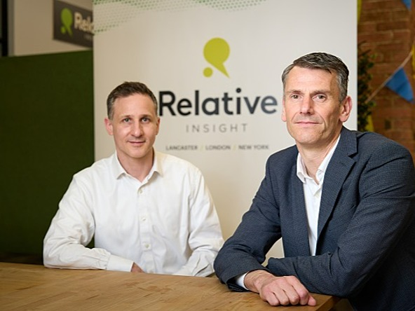  Dan Freed, YFM Equity Partners (L) and Ben Hookway, Relative Insight (R)